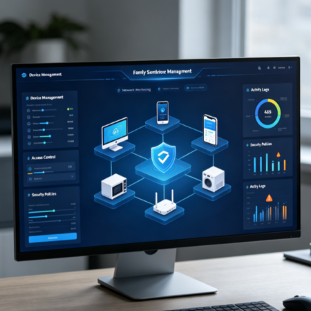 Home Network Security Management Software Development