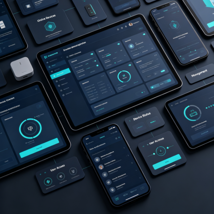 Multi-Device Home Security Management Platform