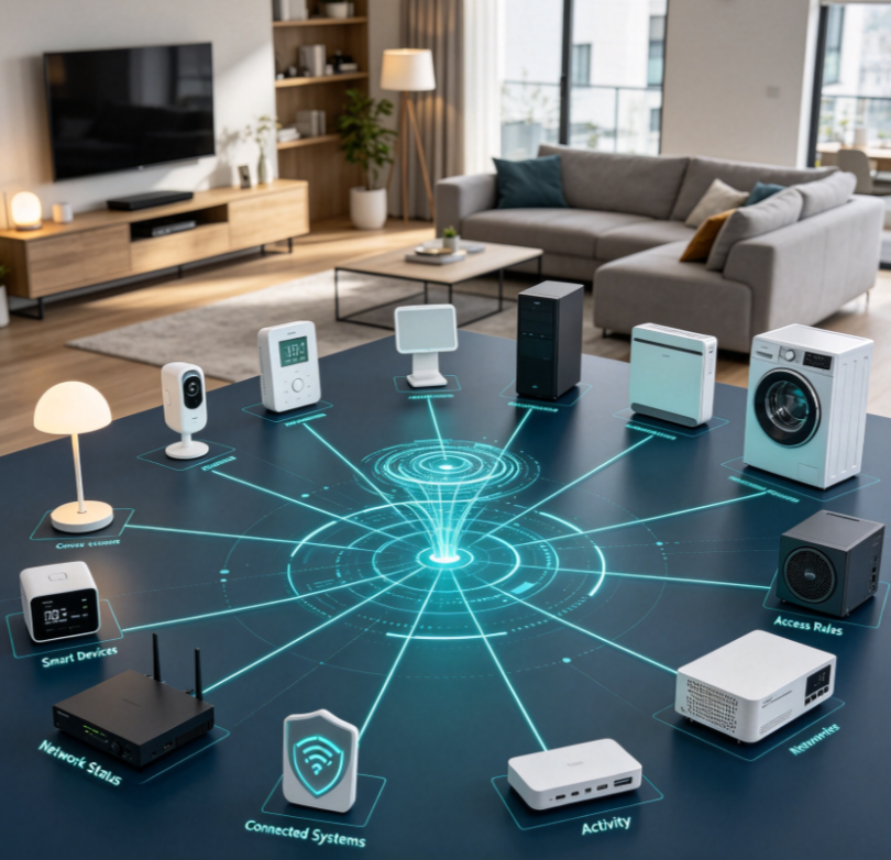Smart Home Network Security Management Software