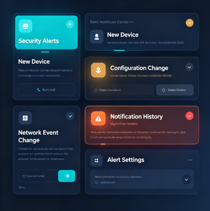 Home Network Security Alert System