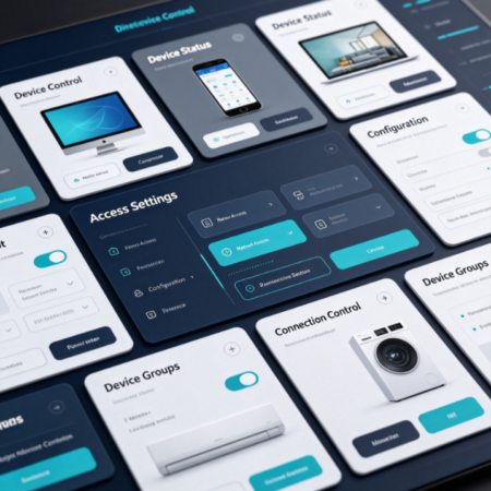 Home Digital Device Security Control System