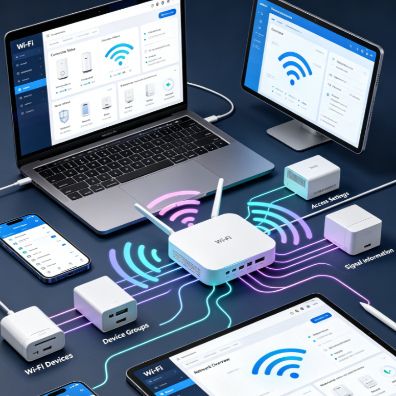 Home Wi-Fi Device Management Platform