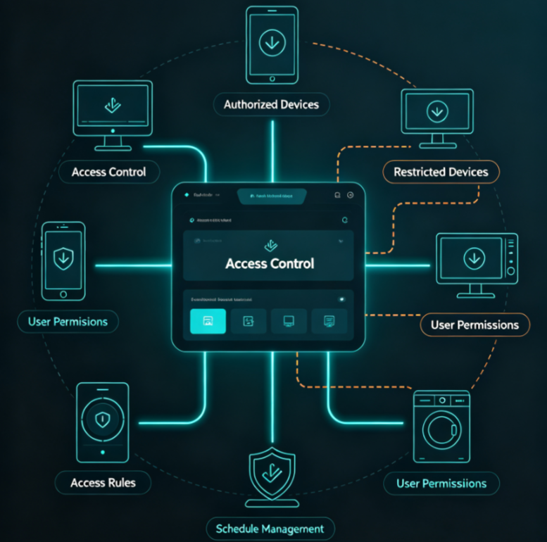 Home Network Access Control System Development